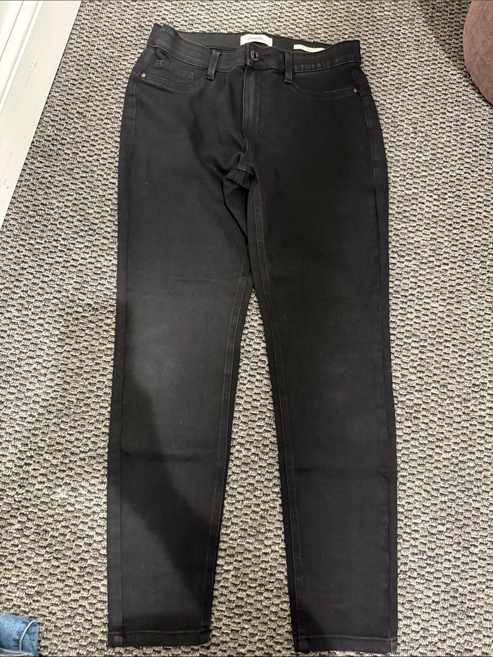 Angels Slim Straight Men's Jeans in Black